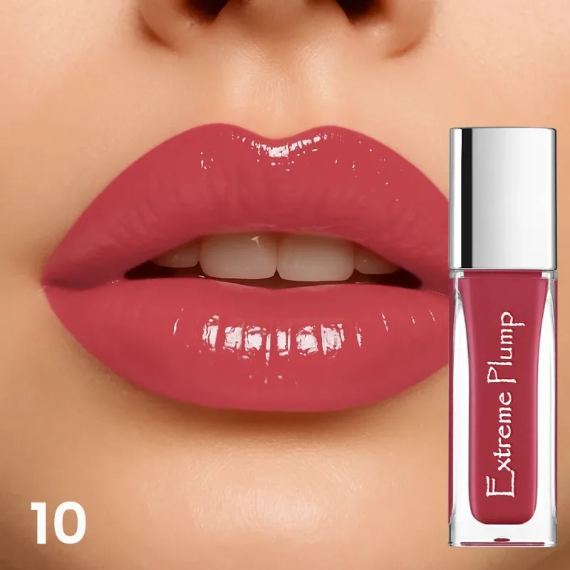 Brilho labial espelhado à prova d'água, longa duração, hidratante, maquiagem labial suave e brilhante para mulheres