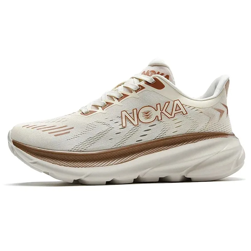 Sapatos de corrida masculinos jogging respirável malha amortecimento antiderrapante ao ar livre sapatos de luxo casal treinador tênis de corrida fora de estrada sapatos