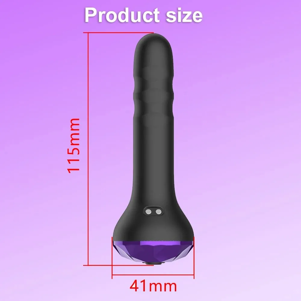 Vibrador anal rotativo 360 ° para homens, massageador de próstata, plugue anal, brinquedo adulto masculino, masturbador gay, brinquedos sexuais para homens e mulheres