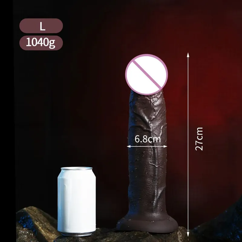 Super Realistic Long Dildo Soft Silicone Anal Dildos Strapon Dick Butt Plug Masturbator Penis Adult Sex Toys for Men Women