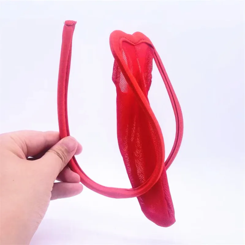 Confortável moda masculina breve c-string sólida tanga cueca cuecas de biquíni bulge bolsa lingerie confortável
