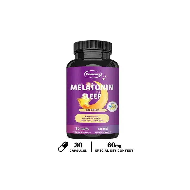 Suplementos de melatonina - promovem a qualidade do sono e o estado de alerta ajudam a dormir profundamente