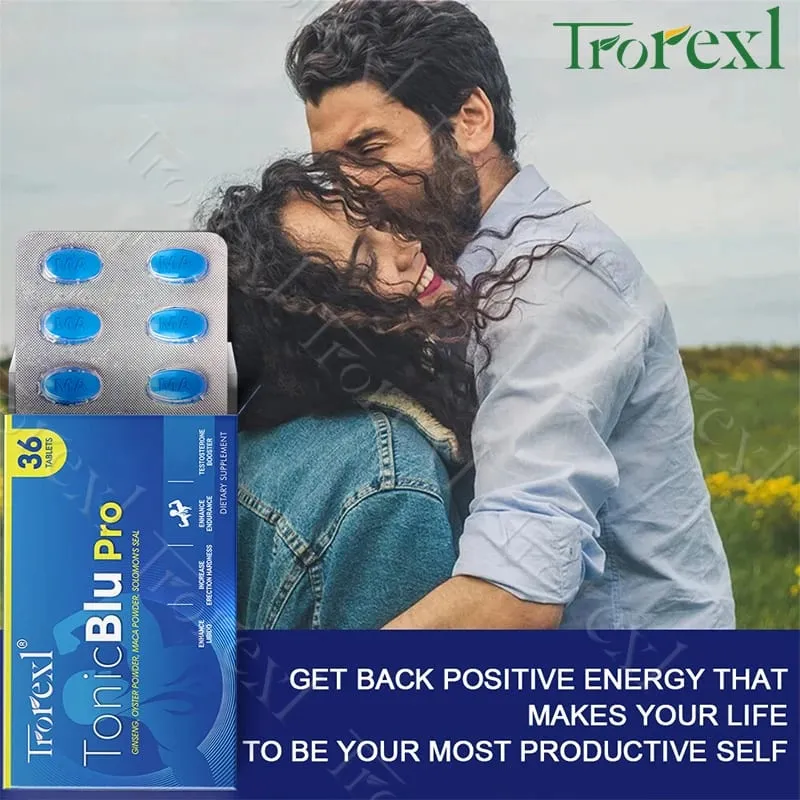 Pílula Azul com Ostra Ginseng Crescimento Máximo Suplementos Masculinos de Poder