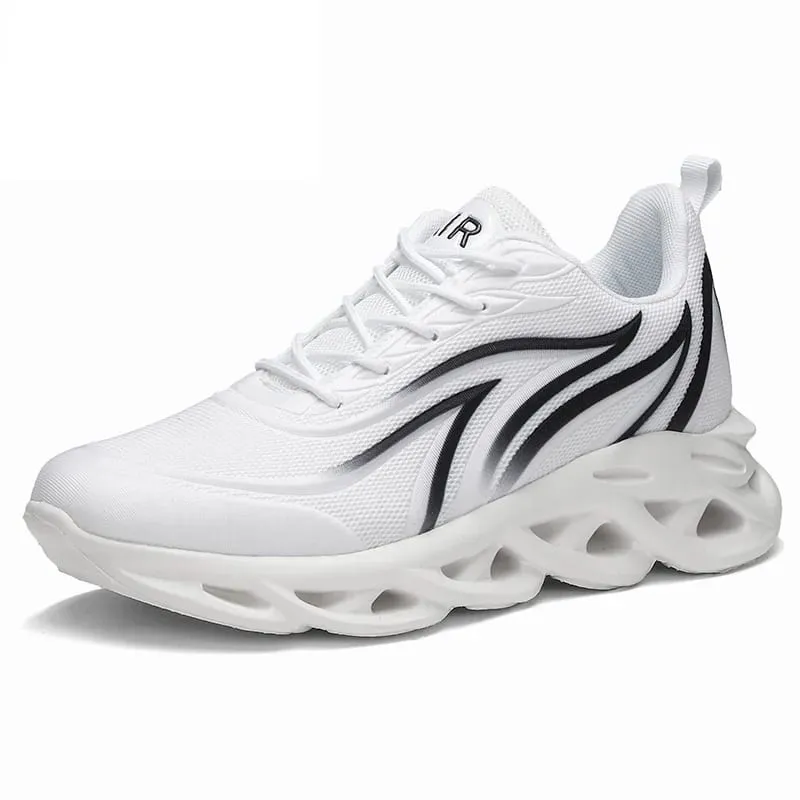 Sapato social masculino malha respirável confortável tênis de caminhada ao ar livre sapatos esportivos masculinos zapatos hombre 2025 mais vendido