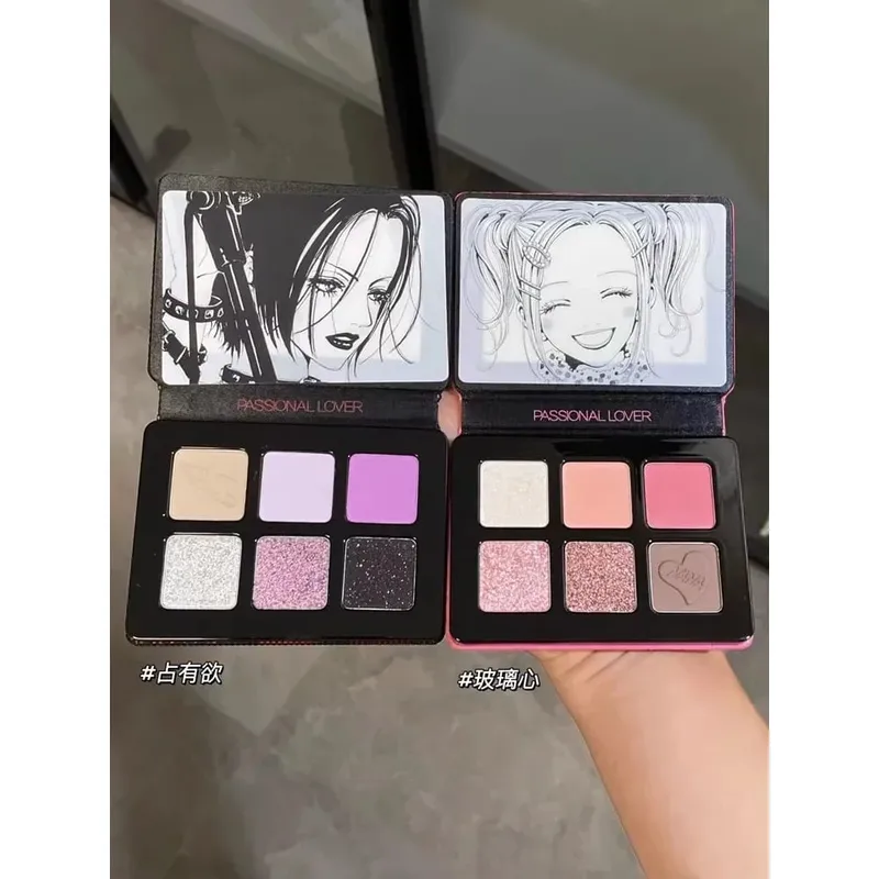 Conjunto de cosméticos de maquiagem apaixonado, base + sombra + batom, hidratante de longa duração, à prova d'água para mulheres, maquiagem de beleza