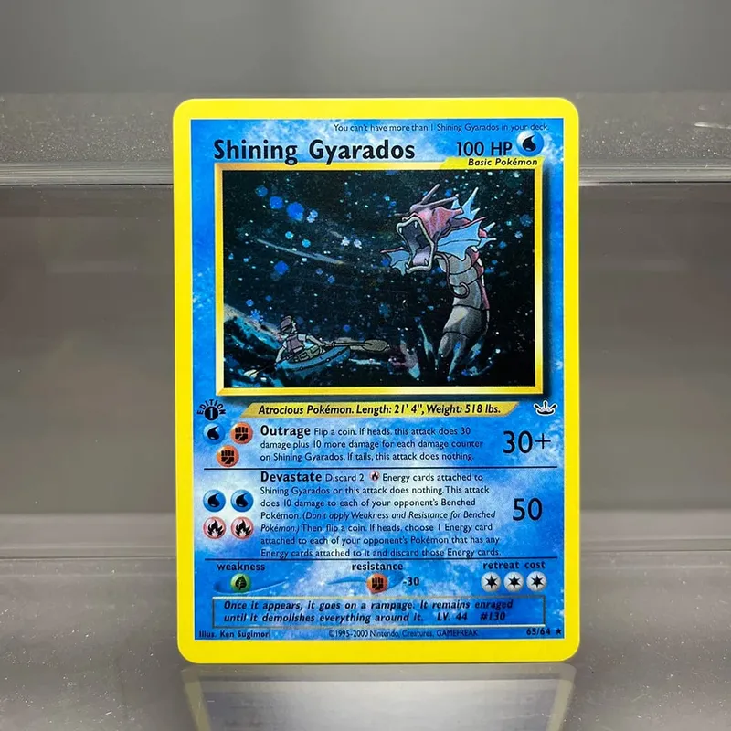PKM Proxy Cards Jungle Classic 1996 1st Edition Gyarados Magneton Cards Collection PTCG Jolteon Foil Card (NG)