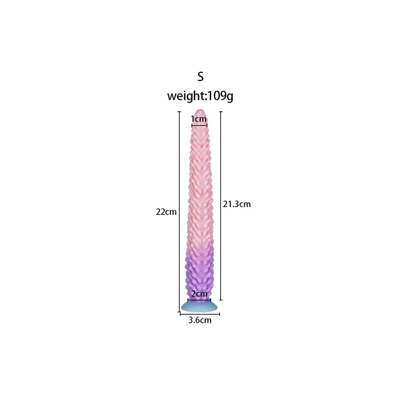 Enorme longo buttplug monstro tentáculo silicone anal plug vibrador com forte ventosa clitóris estimulação vagina brinquedos sexuais adultos