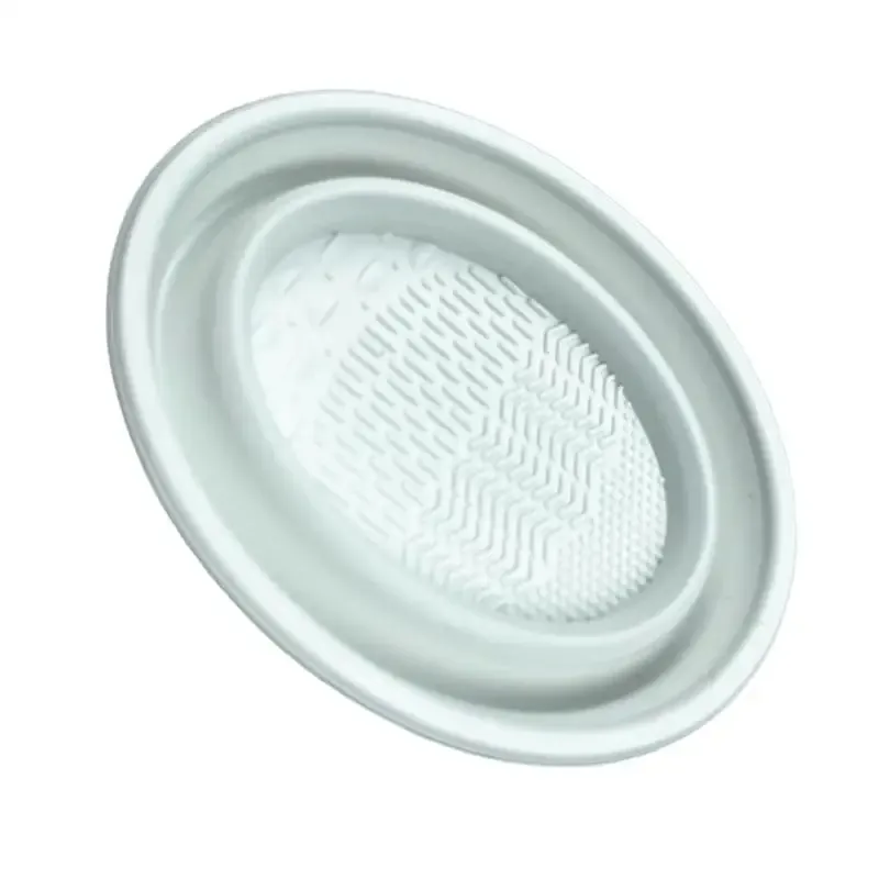 Lavar tapete limpo ferramentas de beleza caixa de purificador de silicone macio escova de maquiagem limpador de pó dobrável tigela de limpeza escovas de sombra