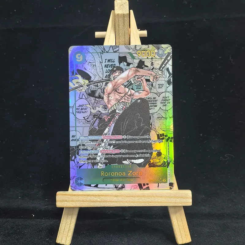 22 Pçs/set OP01-OP11 OPCG ONE PIECE Collection Card Roronoa Zoro Monkey D. Luffy Sabo Nami GOLD.ROGER DIY Versão em Inglês Presente