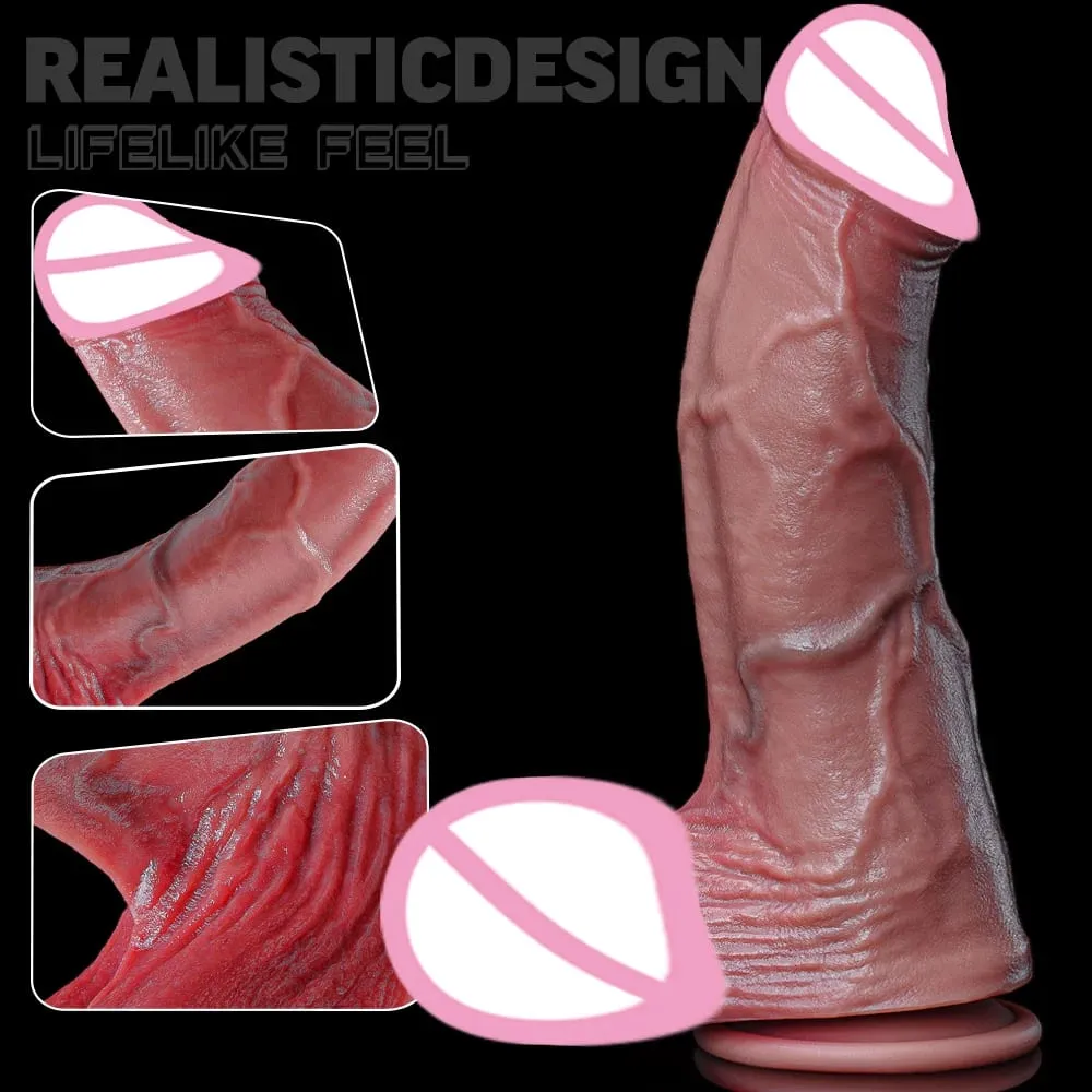 Huge Realistic Dildo Fantasy Long Penis Big Dick Suction Cup Dildos Vagina Massager Giant Anal Plug Sex Toys For Women Men