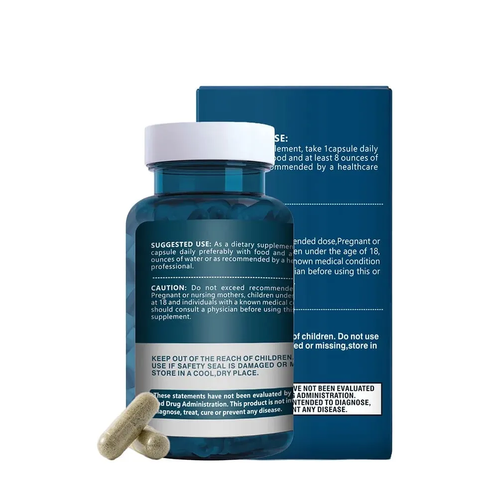 Memory 3D Brain Supplement - Nootropic Capsules for Memory Focus & Cognitive Function - Short Term Long Term & Working Memory