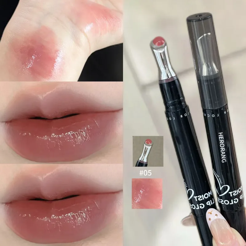 Hydrating Glossy Lip Gloss Long Lasting Brightening Create Plump Lips for Daily Date