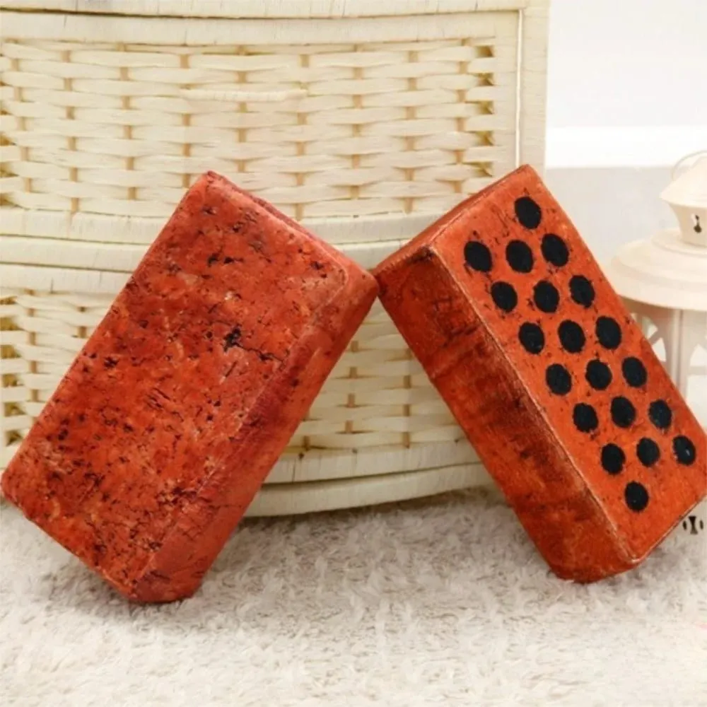 New Simulation Brick Pillow Funny Soft Sponge Throw Pillow Nap Pillow Sofa Ornament