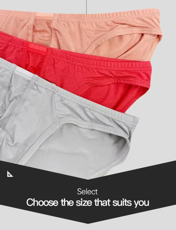 1PCS Mens Low Rise Solid Gray Bikini Underwear Elastic Simple Edge Soft Stretch Fabric 3D Contour Pouch Male Briefs