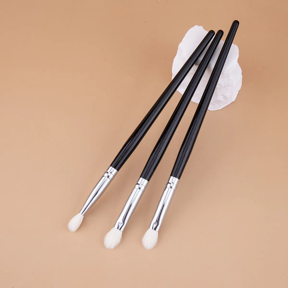 Make Up Eyeshadow Brush 100% Goat Hair Eyeshadow Brush Blending Makeup Brushes Birch Pro Eye Shadow Blending Makeup Tools — image 6