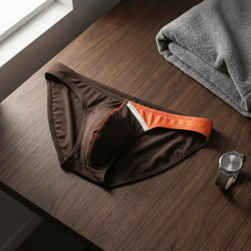 Underpants Thin Men's Triangle Panties Low Waist Lingerie Men's Underwear Breathable Ice Silk Underwear Men