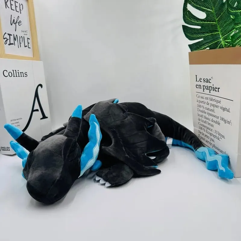 New Large 48cm Blue Sleeping Charizard Plush Doll Toys Super Soft Pokemon Stuffed Animal Anime Plush Pillow Floor/Sofa Cushion