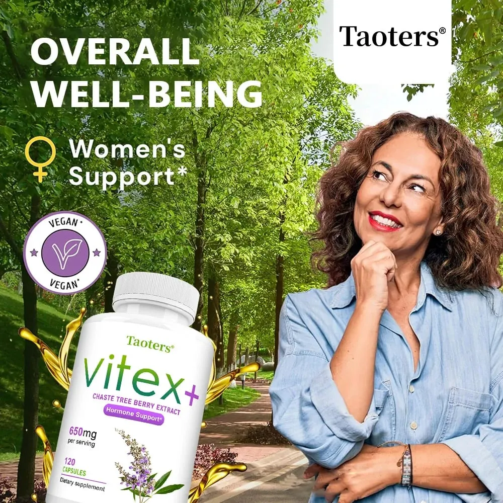 Vitex - 貞潔樹漿果萃取 - 更年期支持體重管理平衡情緒幫助改善皮膚