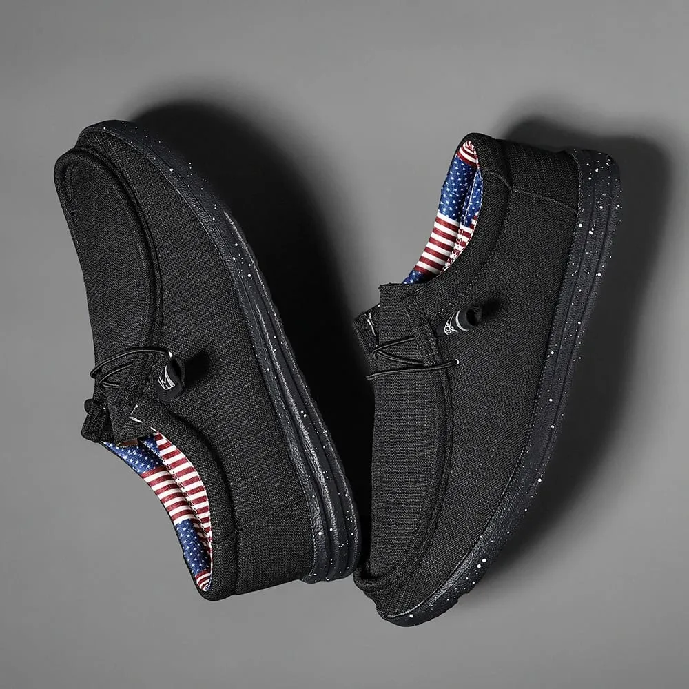 Sapatos mocassins clássicos masculinos plus size, cor sólida, respirável, confortáveis, casuais, duráveis, leves, para caminhada