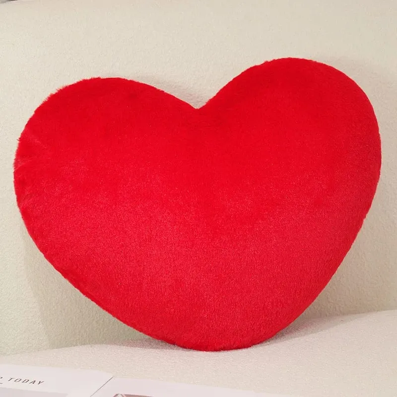 10/36cm simulação em forma de coração pelúcia lance travesseiro macio sofá almofada pelúcia brinquedos bonito pequeno pingente presentes dos namorados