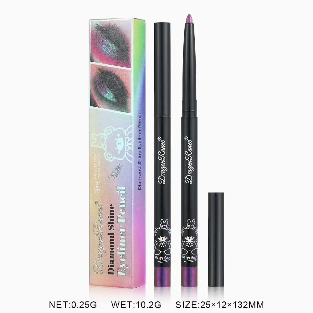 Chameleon Eyeliner Gel Pen Waterproof Chameleon Eyeshadow Pencil Long Wear MultiChrome Eyeliner Glitter Highlights Eye Makeup