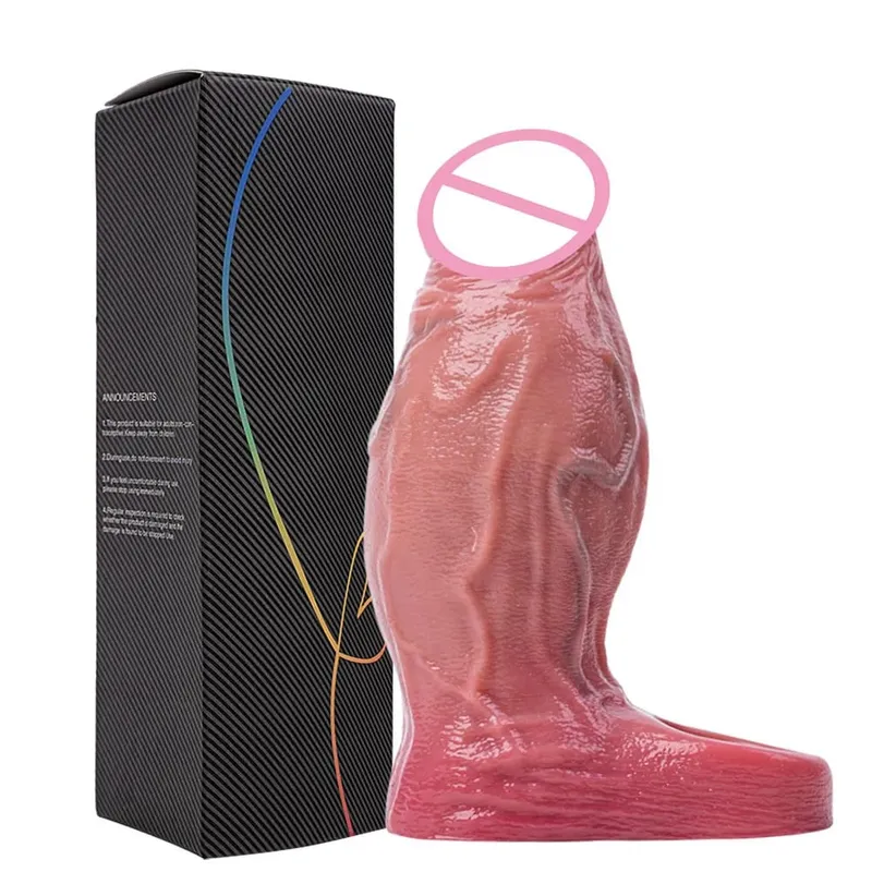 Silicone grande vibrador reutilizável pênis manga design aberto com pau ampliador silicone masculino masturbador brinquedos sexuais para homem 18 +