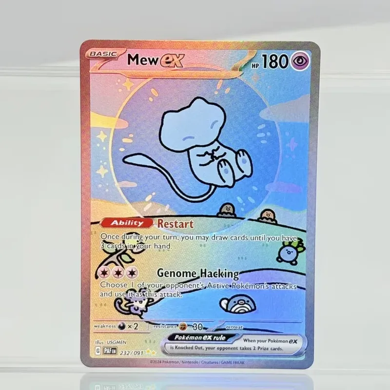 Coleção holográfica de negociação de jogos, cartões proxy ptcg, charizard, pikachu, mew ex, singl, pkm, cartões laminados, cartão proxy