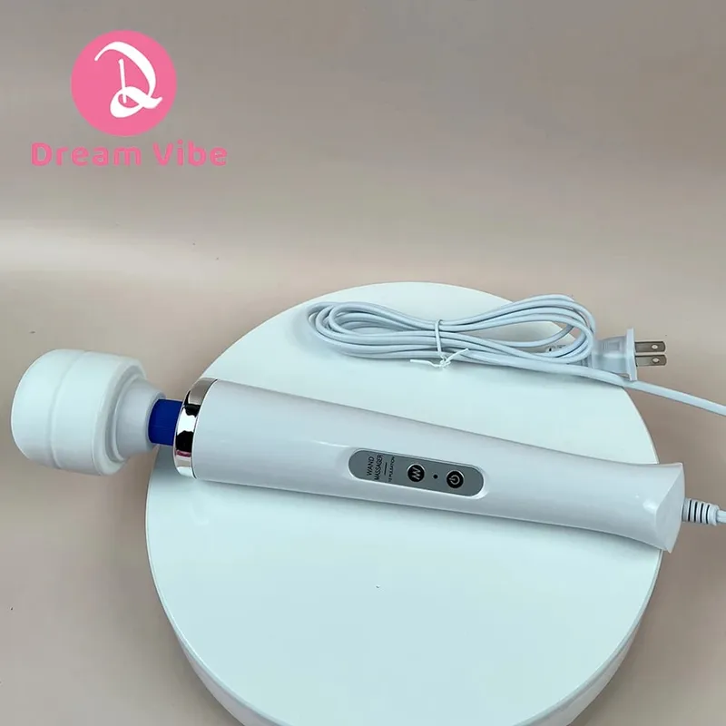 巨型魔杖交流供電超強震動器有線強力手持魔杖按摩器性玩具運動恢復肌肉酸痛
