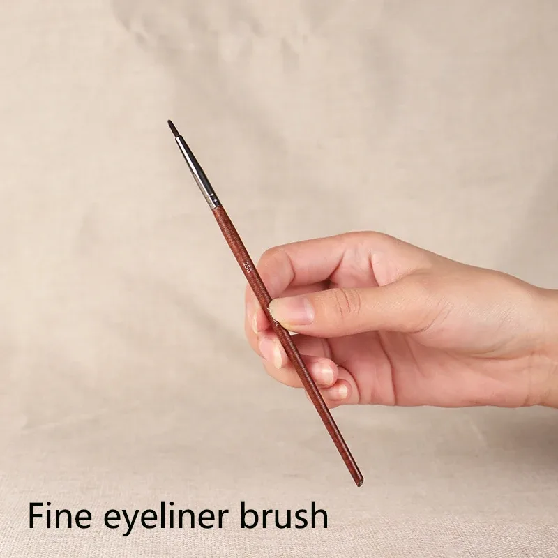 Professional Soft Makeup Brush Makeup Tools Liquid Foundation Concealer Make Up Brush Wood Handle Brushes Beauty Tool Wholesale — image 20