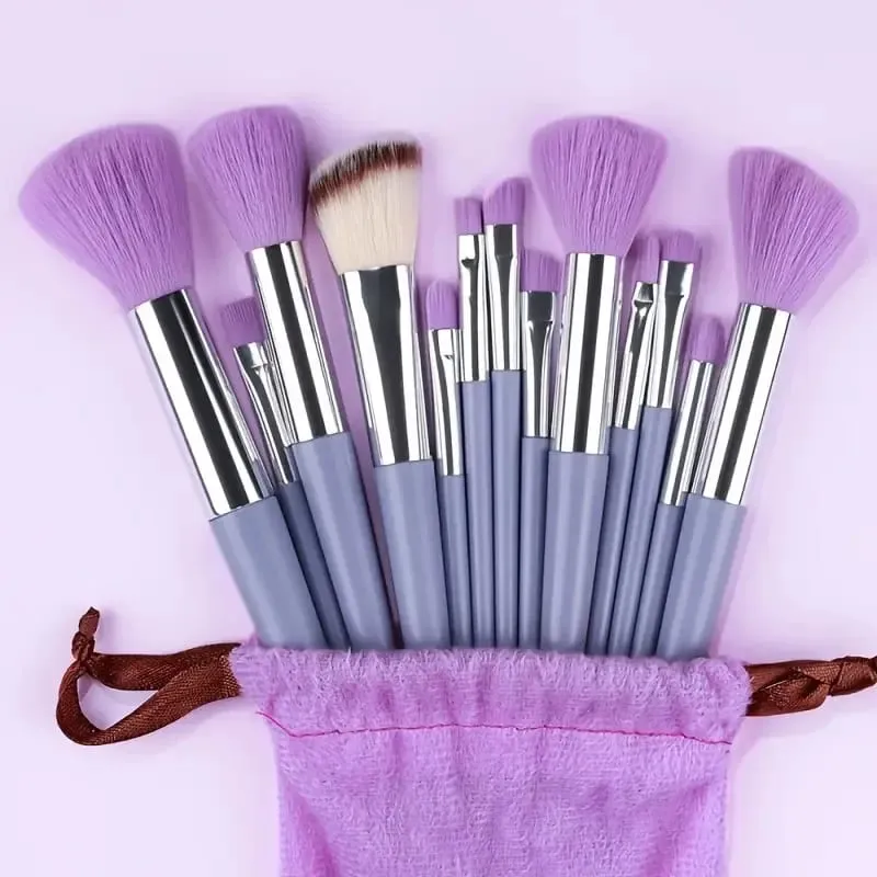 13PCS Makeup Brushes Set Soft Fluffy Eye Shadow Highlighter Concealer Brush Blush Loose Powder Brush Blending Women Beauty Tools
