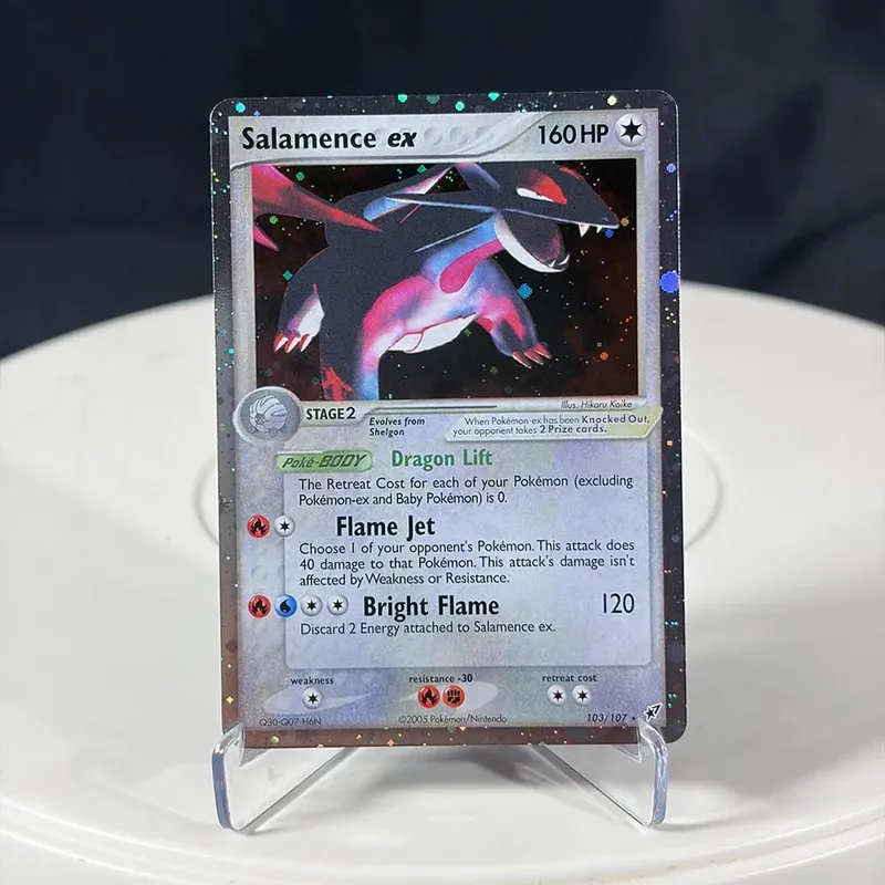 Proxy Cards EX Series Rayquaza Gold star Charizard Gengar Pikachu Hobbies Hobby Collectibles Game Collection Anime Cards