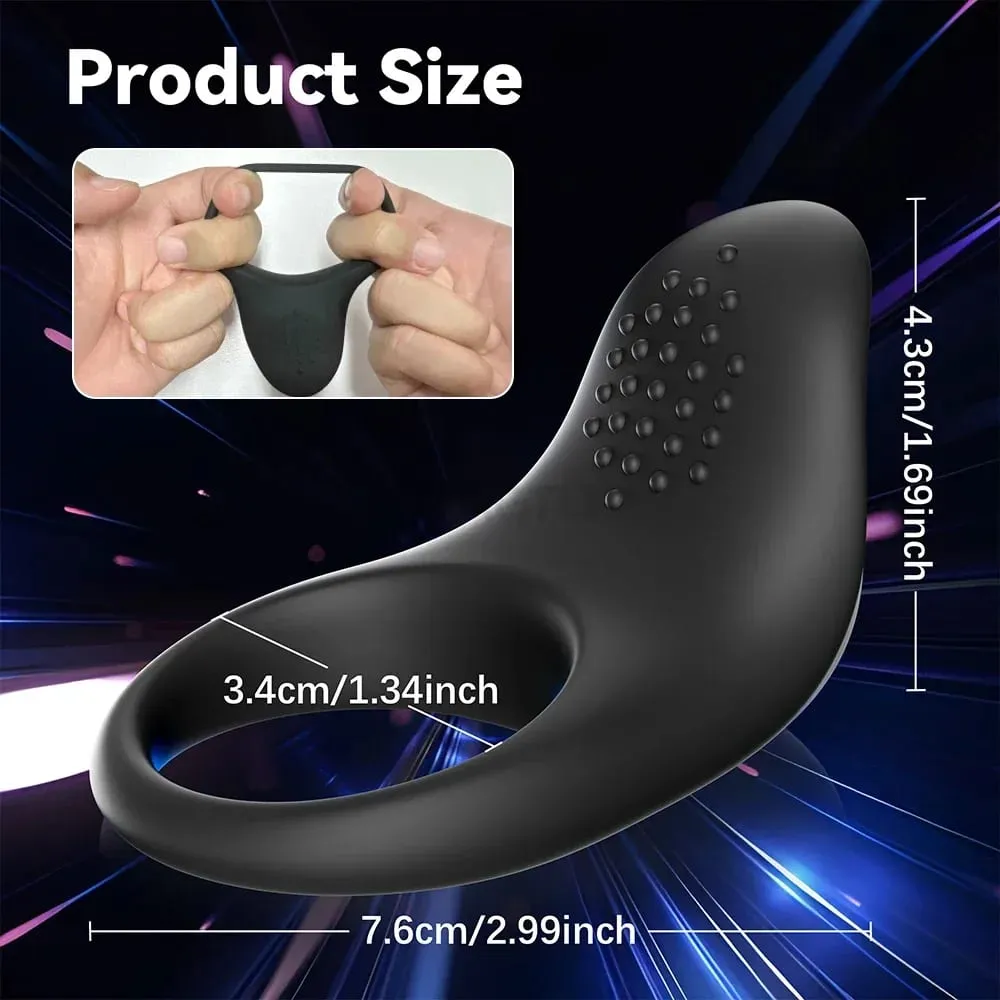 Anel peniano com controle por aplicativo, vibrador para homens, atraso na ejaculação, anel peniano, brinquedos sexuais, bloqueio de pênis, anel peniano adulto, suprimentos sexuais masculinos 18 + — image 5