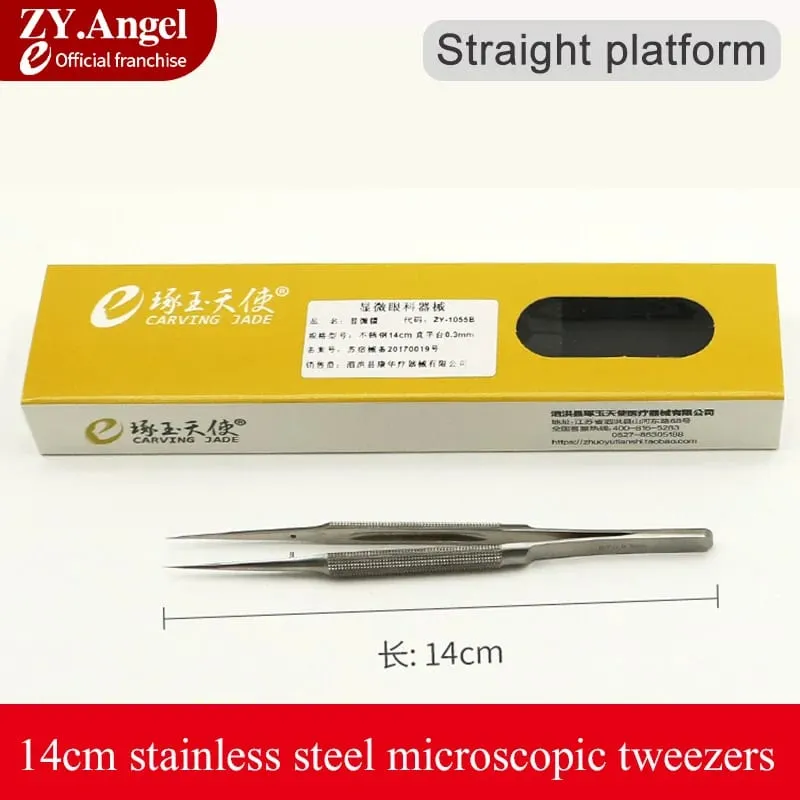 Ophthalmic Microsurgery Instruments Scissors Needle Holders Tweezers Stainless Steel 4/6/8 Piece Set Of Ophthalmic Surgical Tool