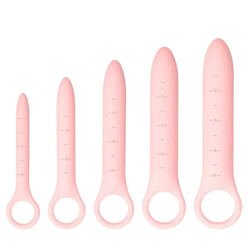 5 pçs/set plugues anais de silicone macio com escala iniciante estimulador anal treinador sexo jogar brinquedo volta tribunal feminino flertar butt plug