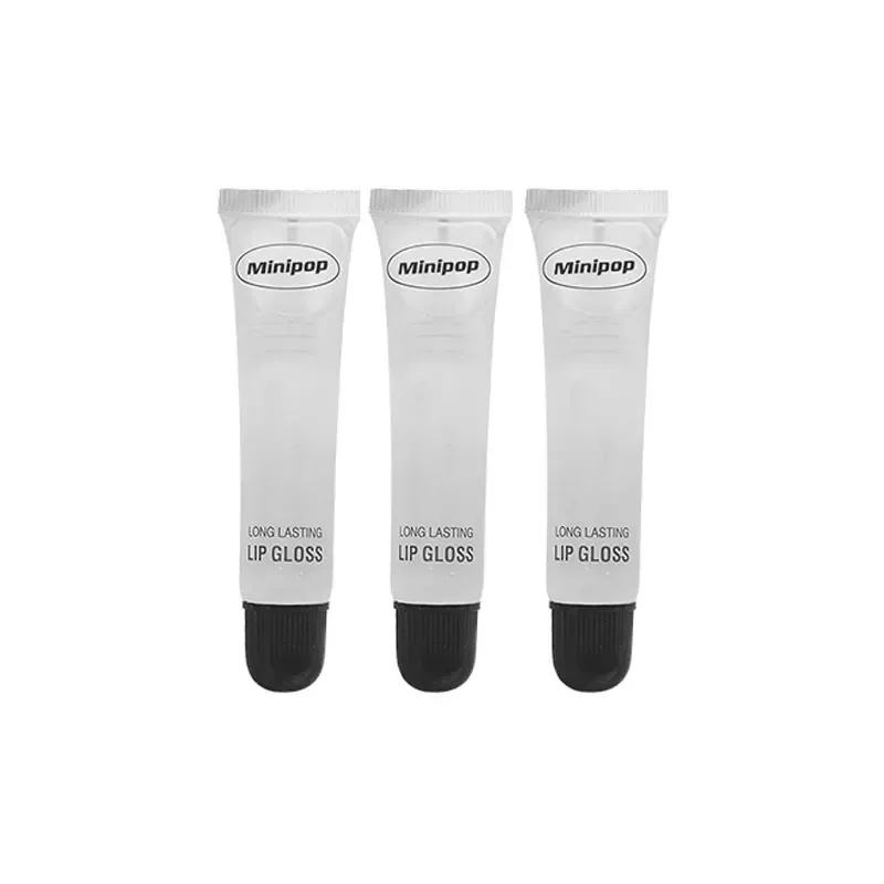 2/3/6pcs brilho labial transparente hidratante de longa duração | Óleo de base labial não pegajoso, acabamento de alto brilho, cosméticos para cuidados com os lábios 18ml