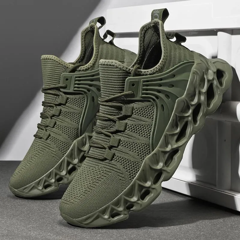 Men's Athletic Mesh Sneakers Lightweight Comfortable Running Shoes for Men Soft Sole Non Slip Casual Shoes Outdoor Walking