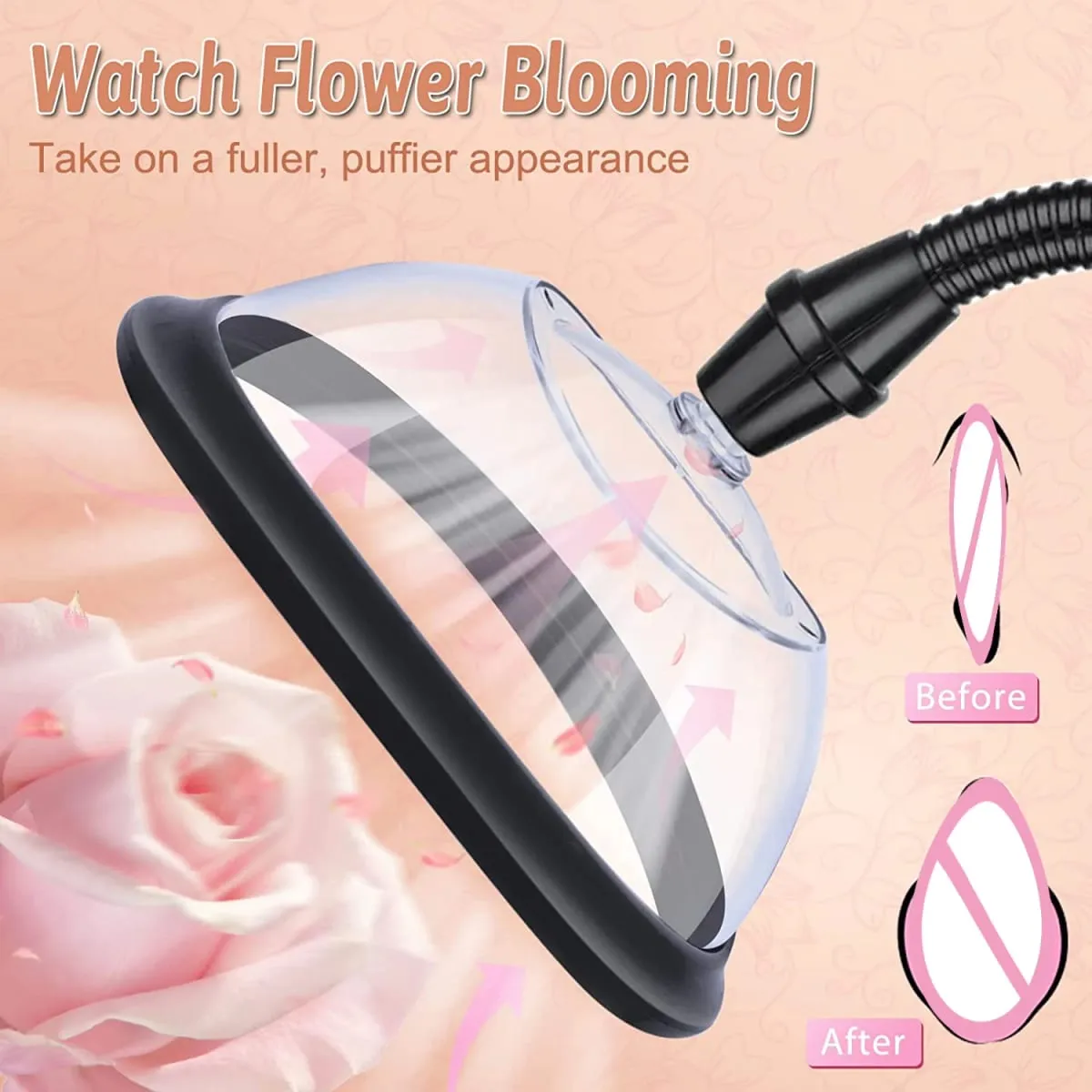 Manual Vagina Pump Breast Sucking Massager Vaginal Clitoral Suction Cup Sexual Enhancers Nipple Stimulator Sex Toy for Women