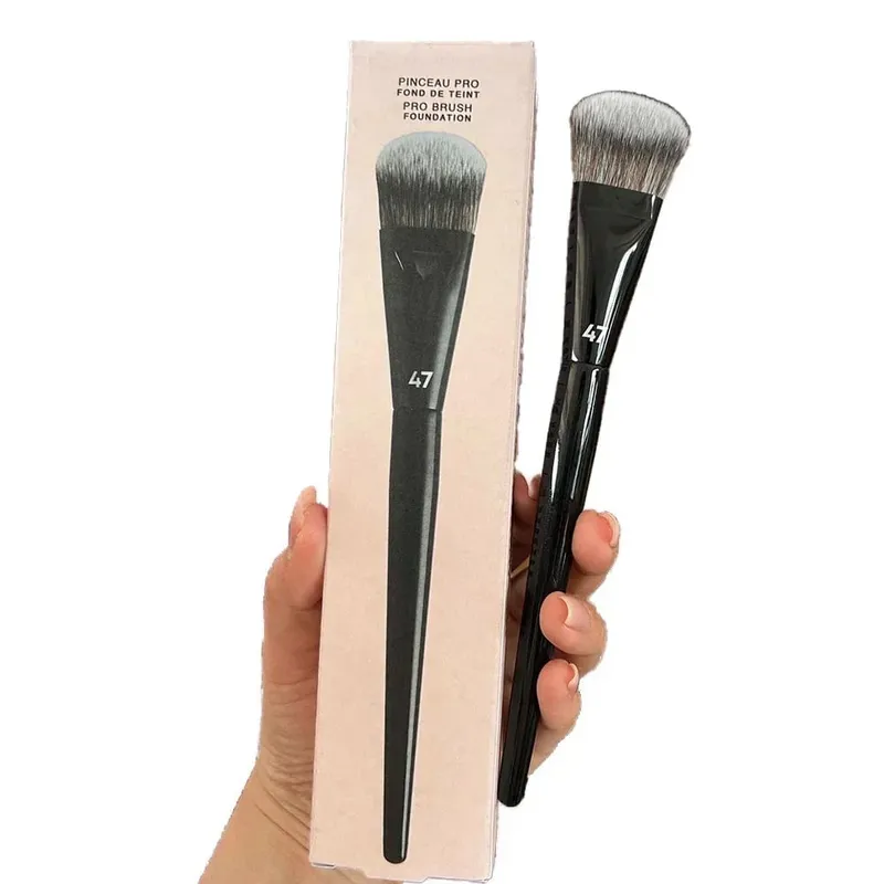 Professional Makeup Brushes Black Face Powder Blush Contour Eye Shadow Crease Blending Cosmetic Tools with box