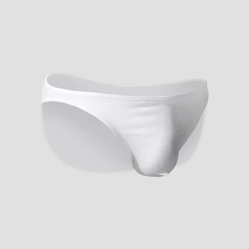 5pcs Men's briefs U convex mode thin stretch sexy low waist tight narrow hem underpants
