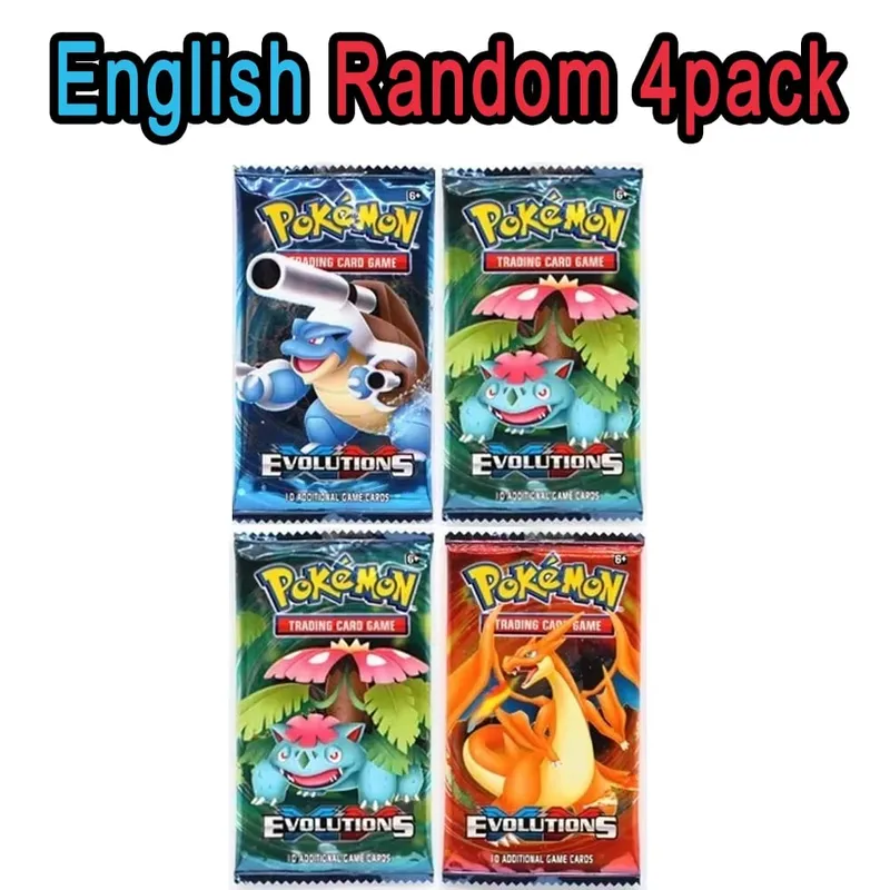 ** 360 unidades EnglishPokémonCards SunMoon Destinado PSrismatic Evolutions Scarlet Violet 151 PALDEAN Booster Battle Transaction Card