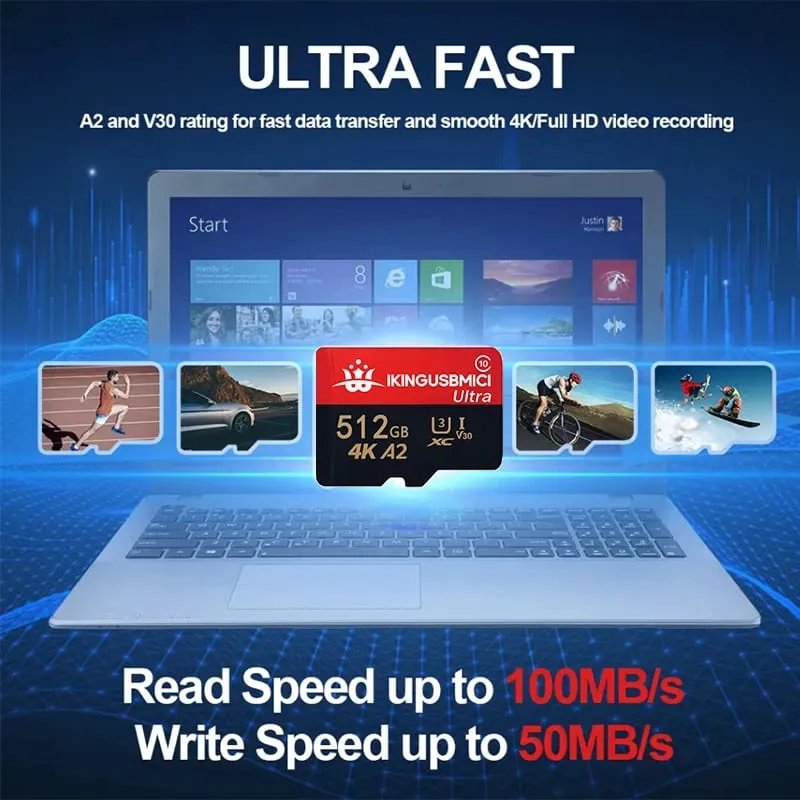Memória de qualidade confiável 32/64/128/256/512gb mini smartphone durável alta micro original 10 cartão flash classe tf qualidade rápido u3