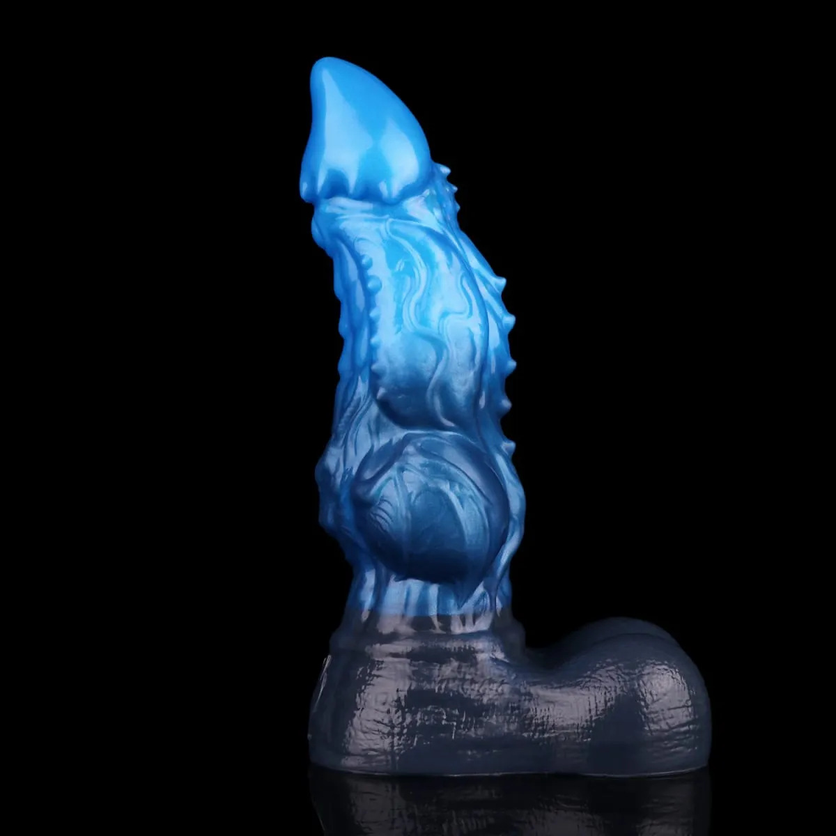 Monstro dragão galo anal vibradores dupla camada pênis vaginal ânus masturbador silicone brinquedos sexuais para adultos mulheres homens flertando