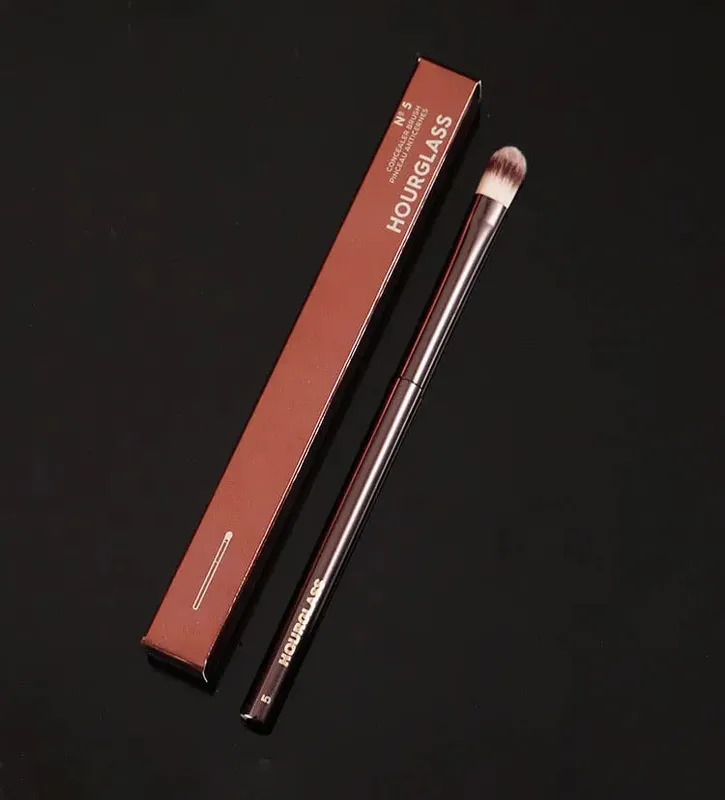 1 pc HG Pro Makeup brushes Powder contour Blusher Make up brush Highlight Bronzer exquisite Professional metal handle with box