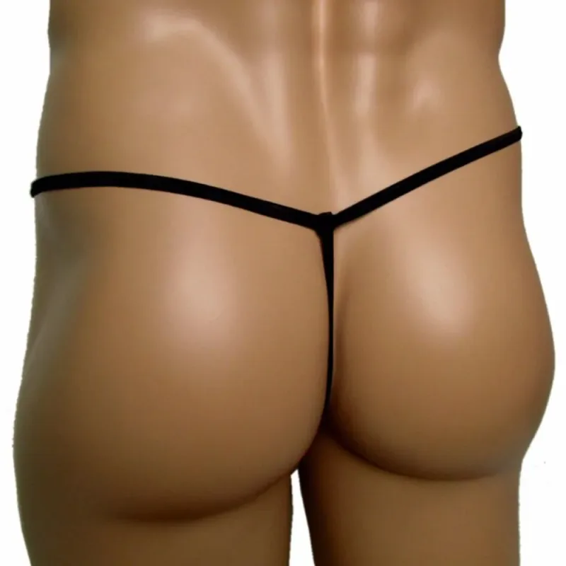 Men'S Sexy And Comfortable Gay SissyBreathable Solid Color Portable Summer Men's Panties Simple Thong Briefs Mens Sexy Underwear