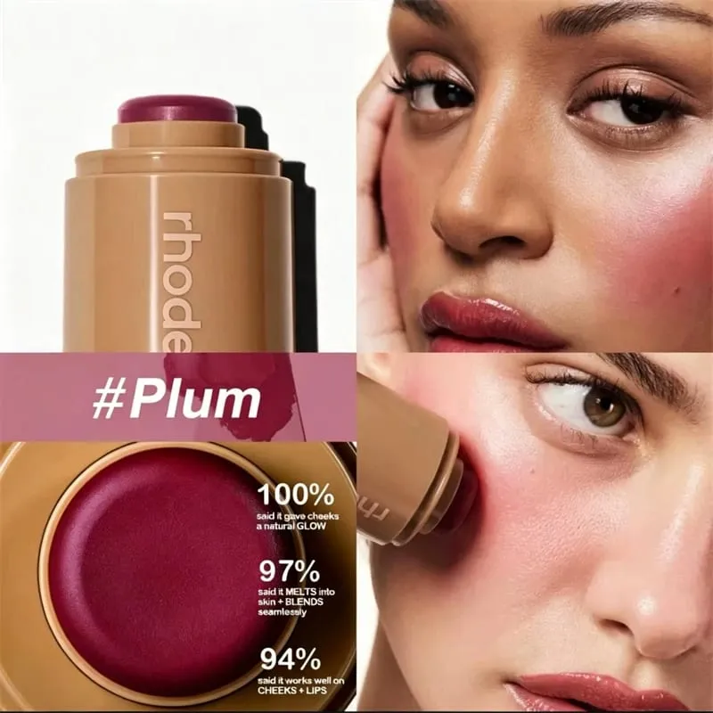 Nova chegada bolso bronze coutour vara rosto blush bochecha longa duração hidratante rosto iluminador blush bronzer escultura — image 23