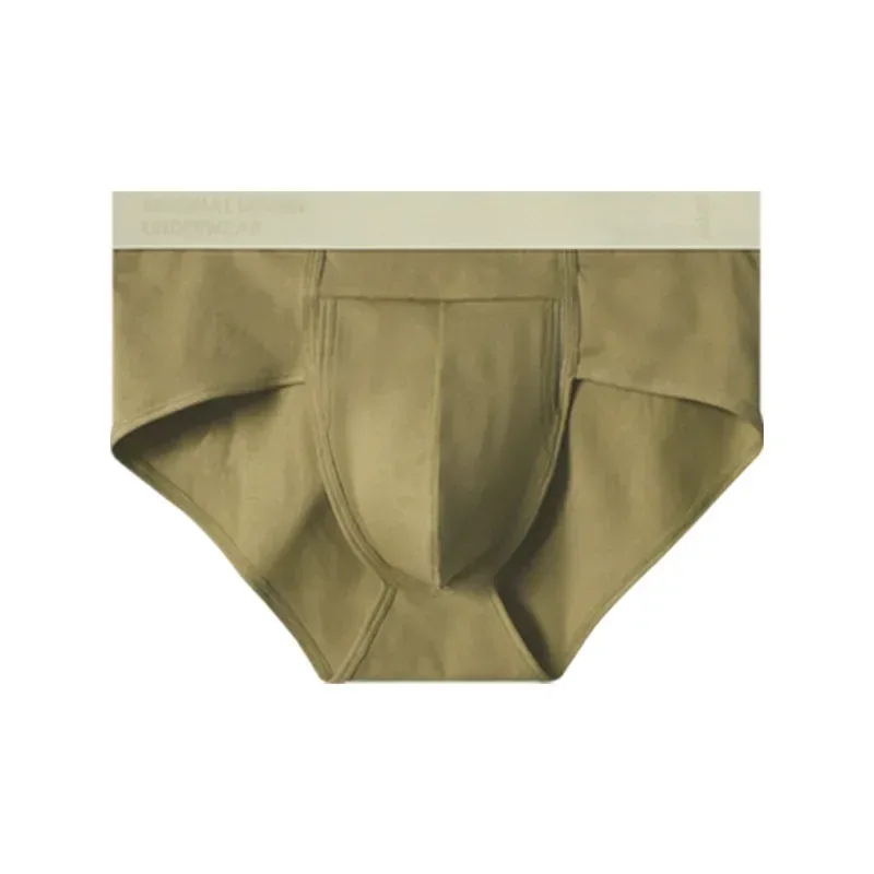 Cuecas de algodão masculinas de alta qualidade confortáveis cuecas respirável macio masculino tamanho grande u bulge bolsa calcinha cueca — image 22