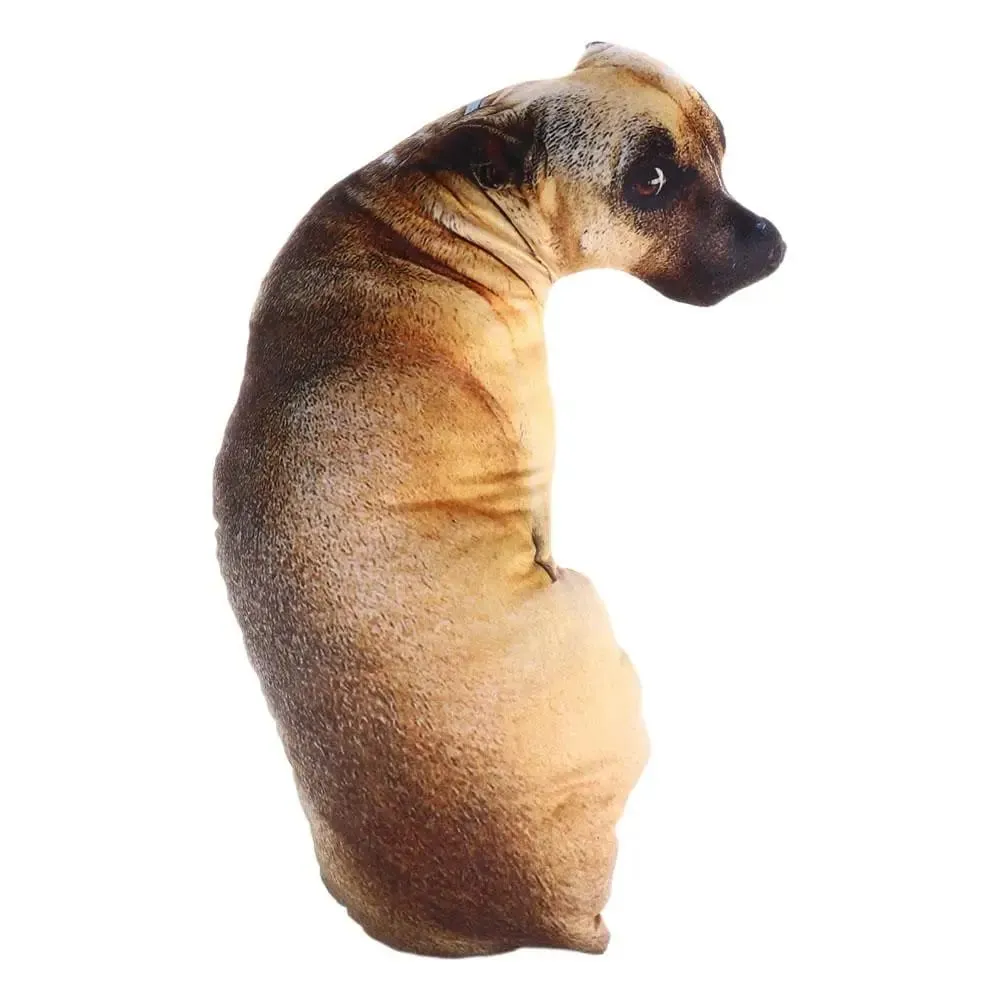 Hound 3D Lifelike Animal Throw Pillow Soft Creative Dog Almofada Almofada para casa — image 11