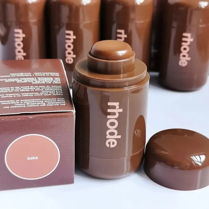 Nova chegada bolso bronze coutour vara rosto blush bochecha longa duração hidratante rosto iluminador blush bronzer escultura — image 13