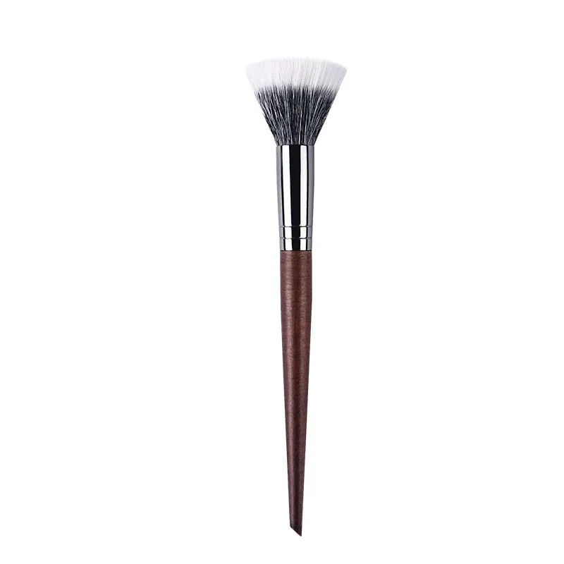 Professional Makeup Brushes Powder contour Setting Multi-Functional Make up Brush Stippling Blush soft Natural wood goat hair