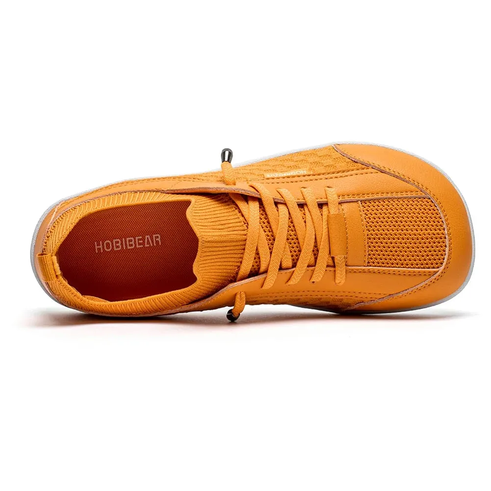 Sapatos descalços unissex com salto zero, tênis de bico largo, leve, respirável, minimalista, para atividades ao ar livre